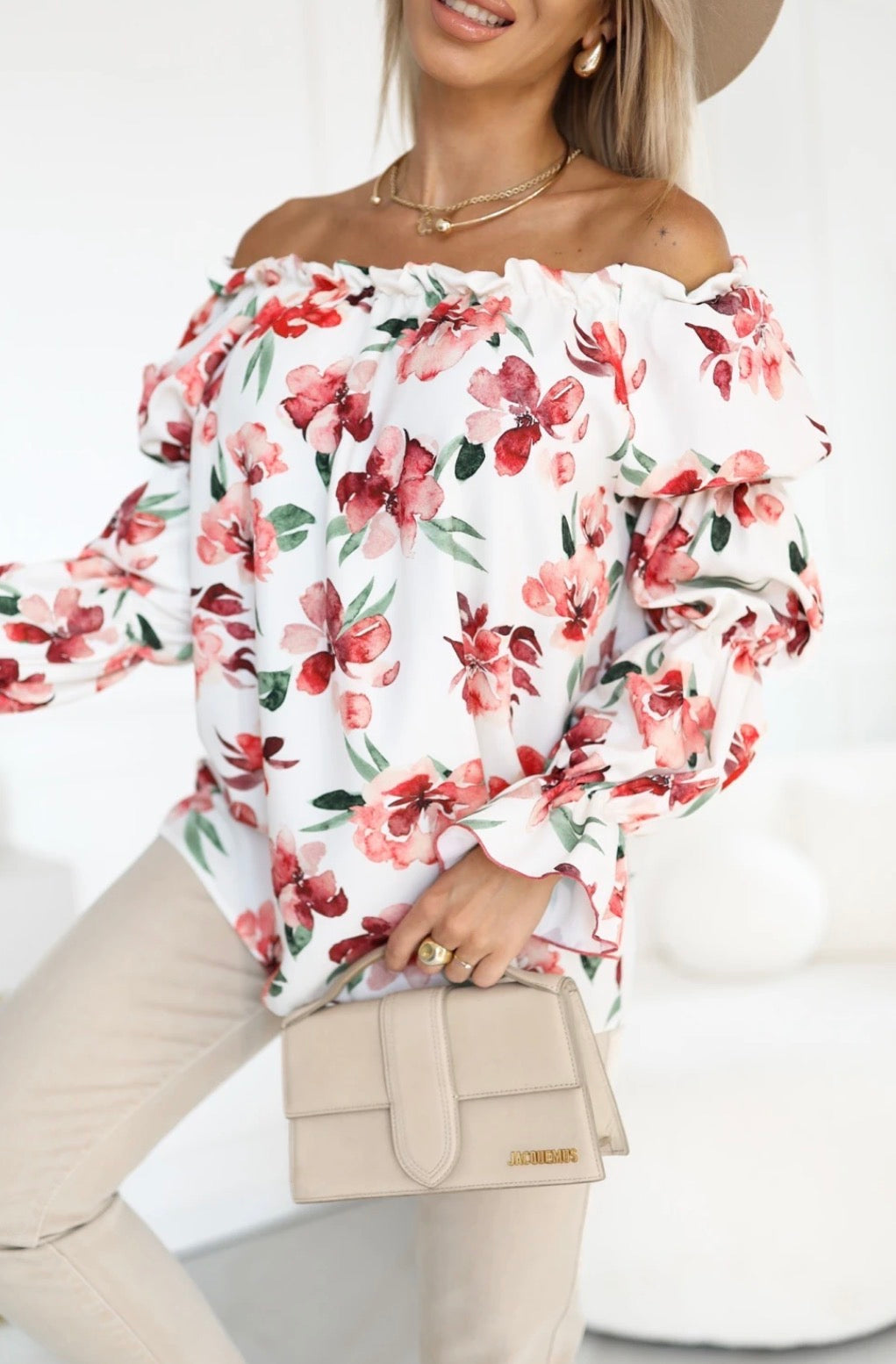 Velarisse Blouse – Rose Impulse