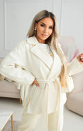 Płaszcz Chic Belt – Cream