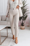 Velmor Trousers – Beige Classic