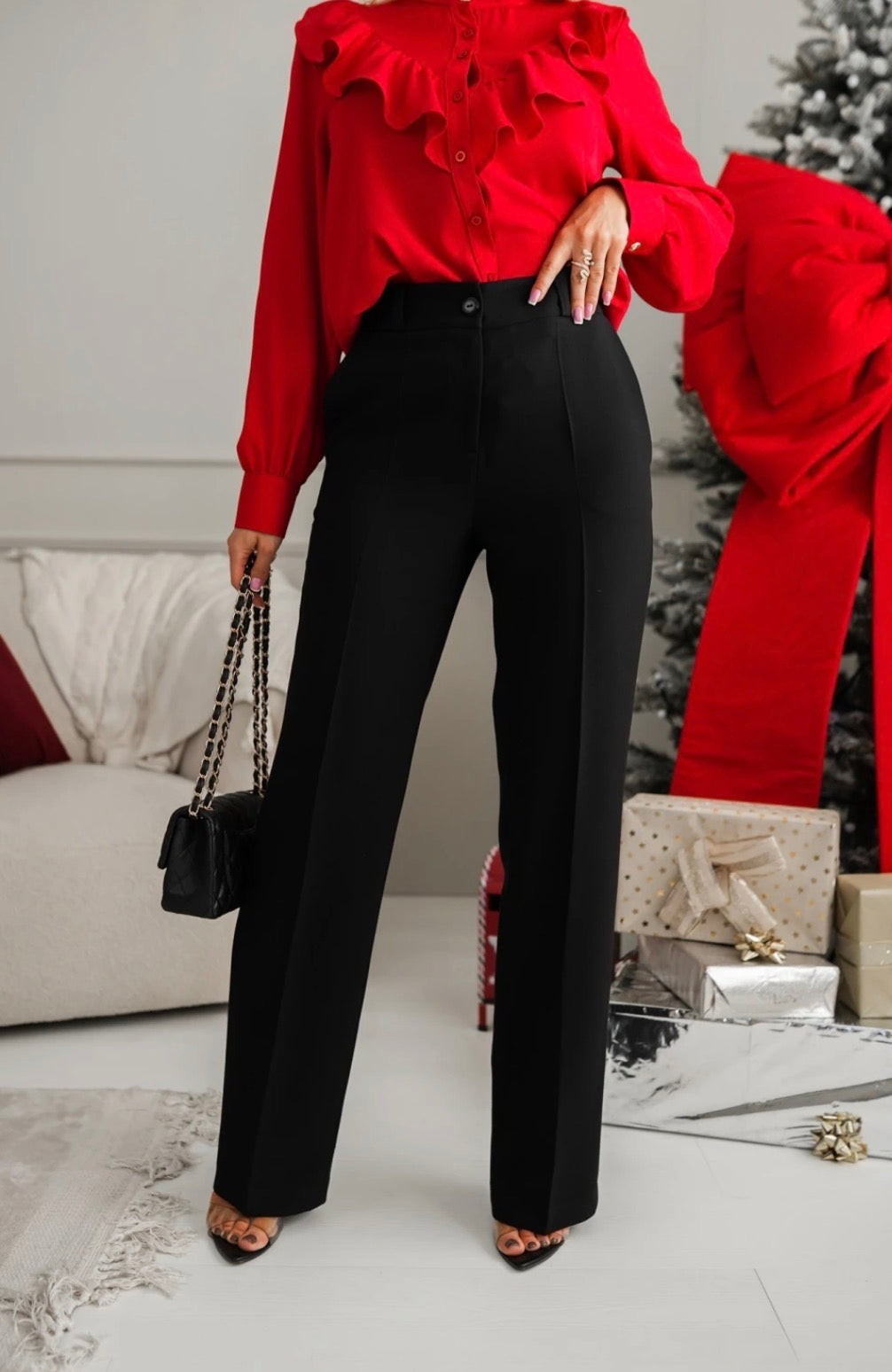 Valerisse Trousers – Black Elegance