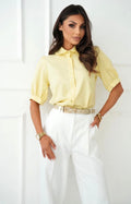 Melia Shirt – Light Yellow