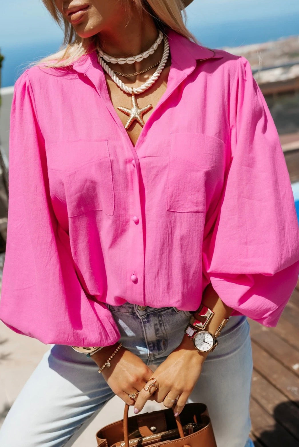 Marbella Shirt – Pink