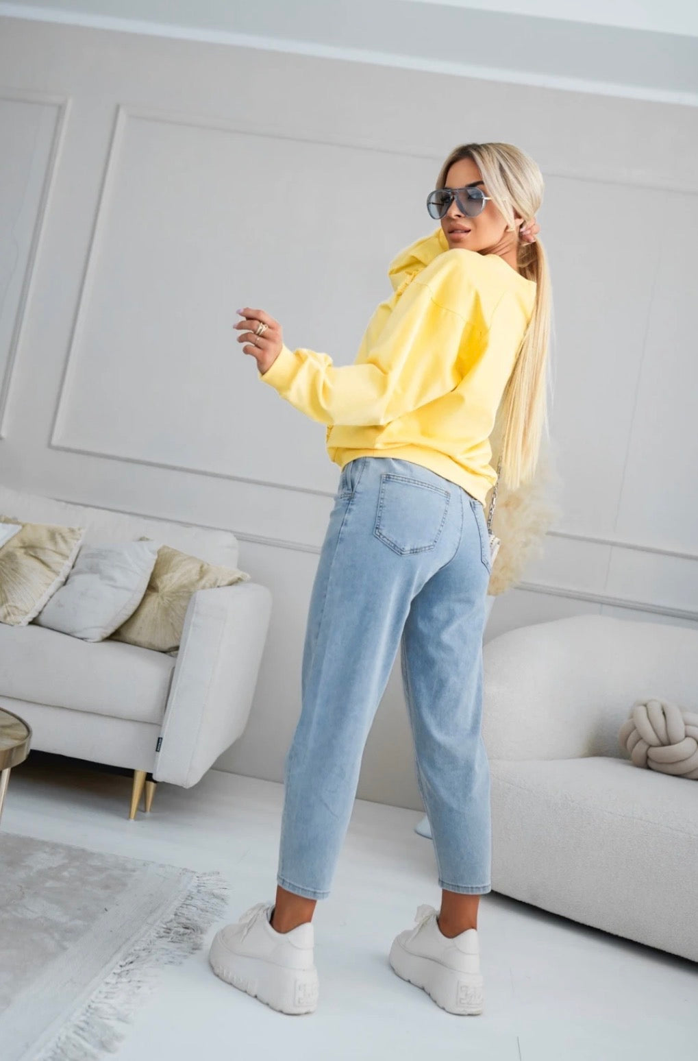 Blouse Sofia – Pastel Yellow