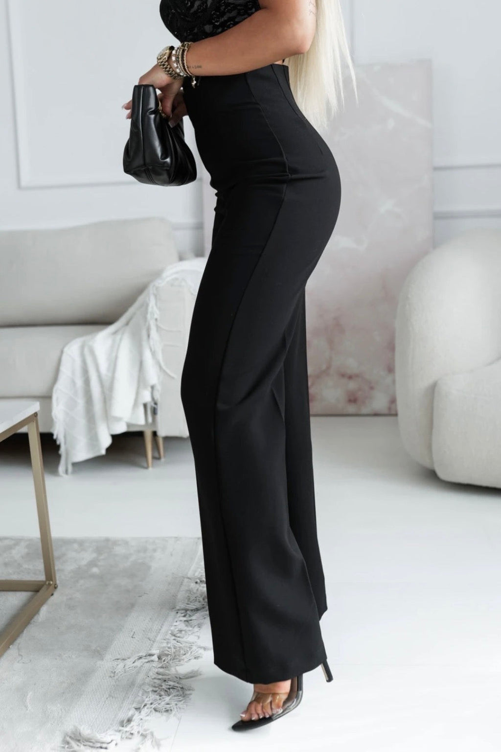 Seravina Trousers – Deep Black