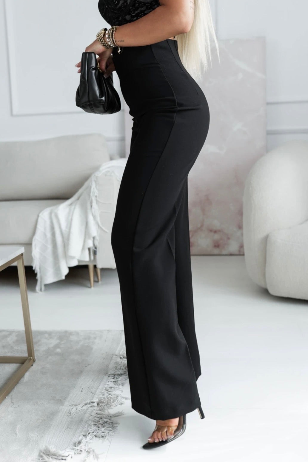 Seravina Trousers – Deep Black