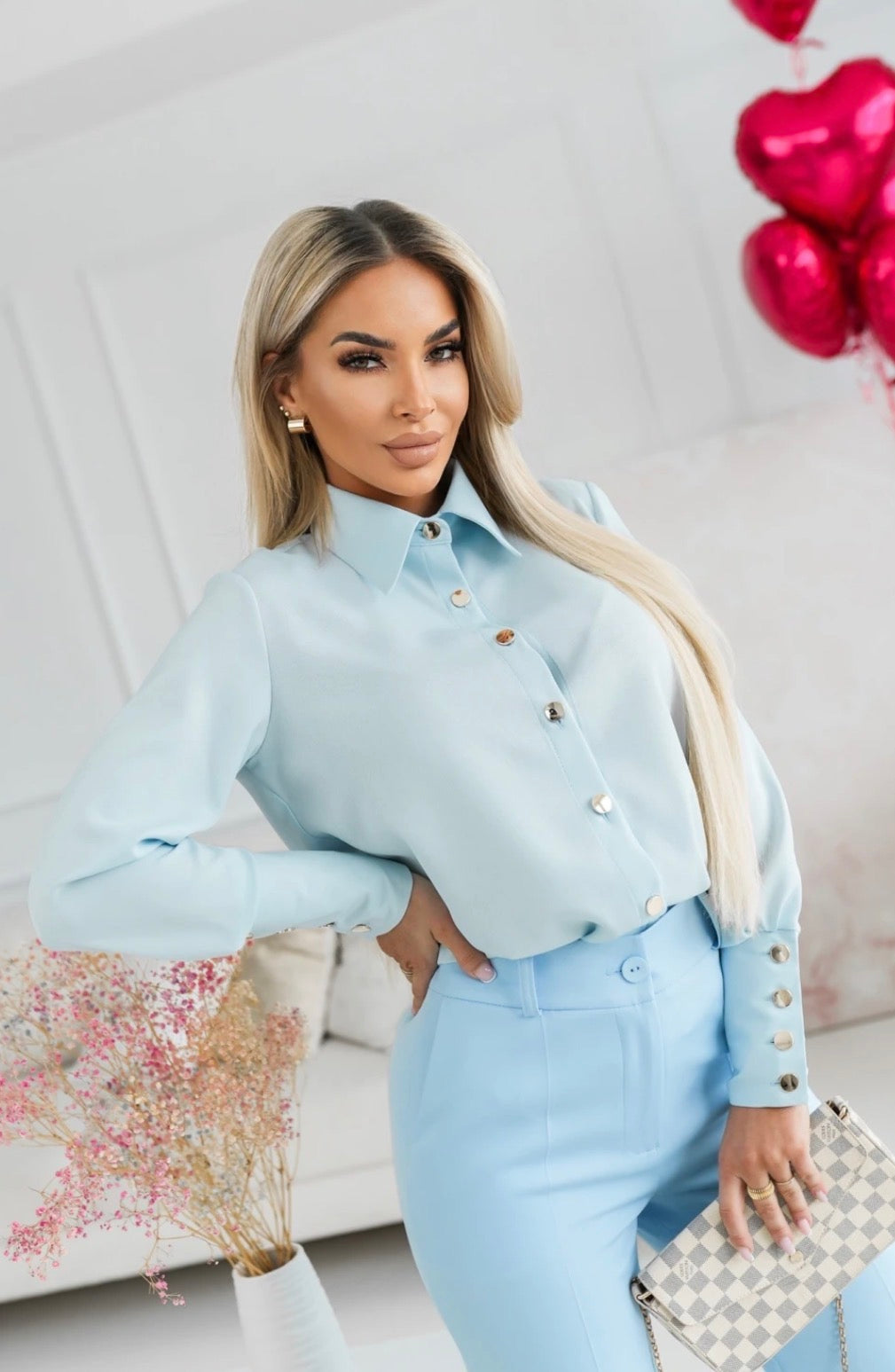 Amara Shirt – Blue