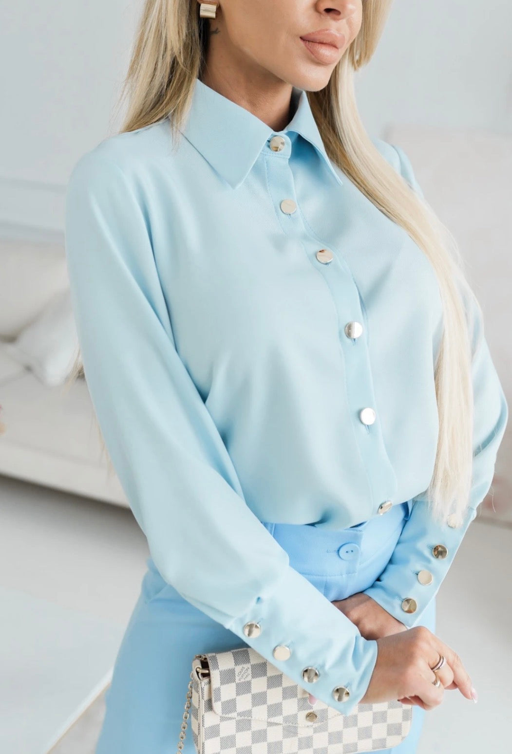 Amara Shirt – Blue
