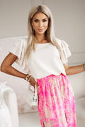 Arlisse Blouse - Creamy Delicacy