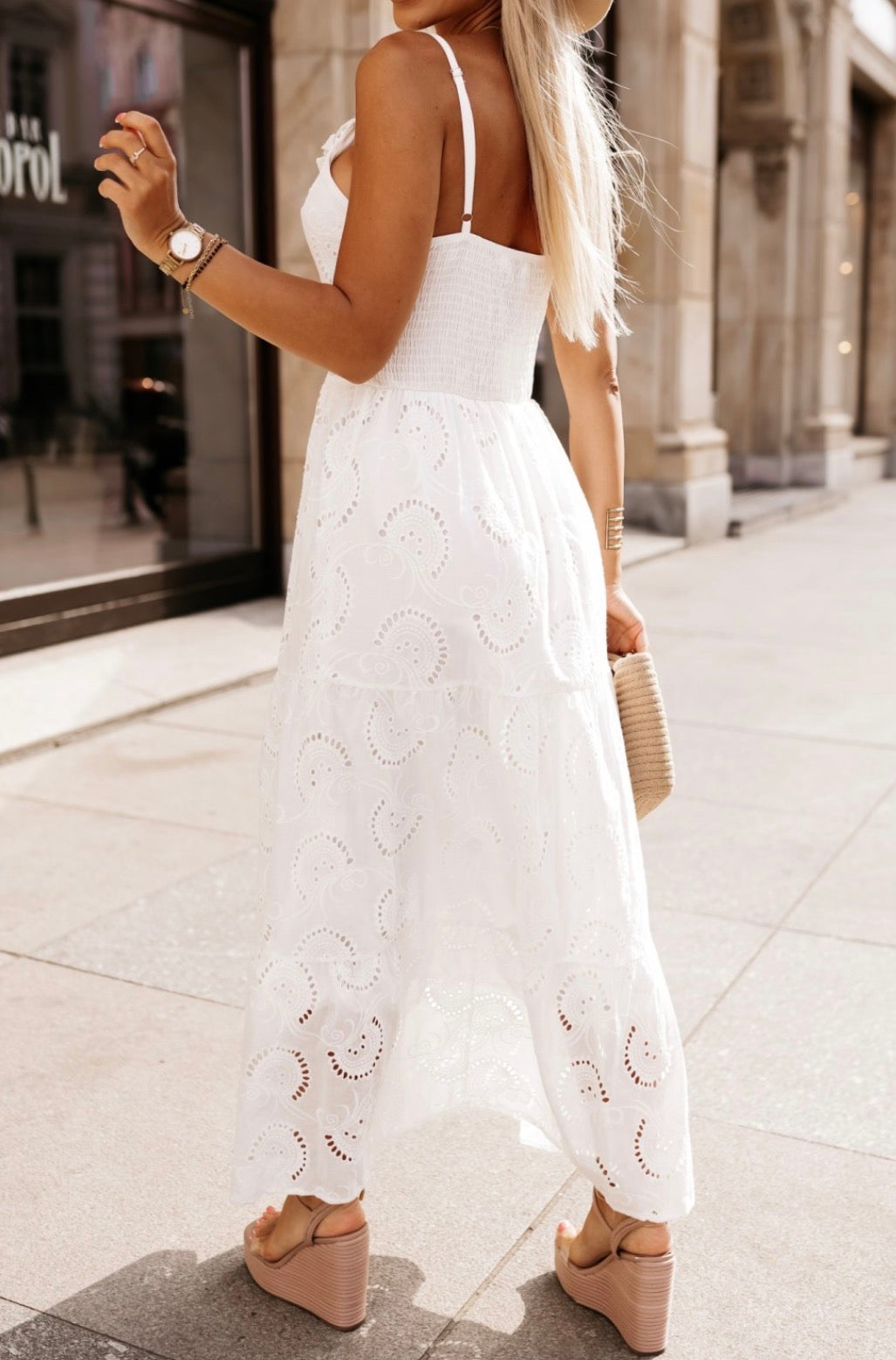 Calyra Dress – White