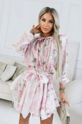 Elmavira Dress – Powder Flower