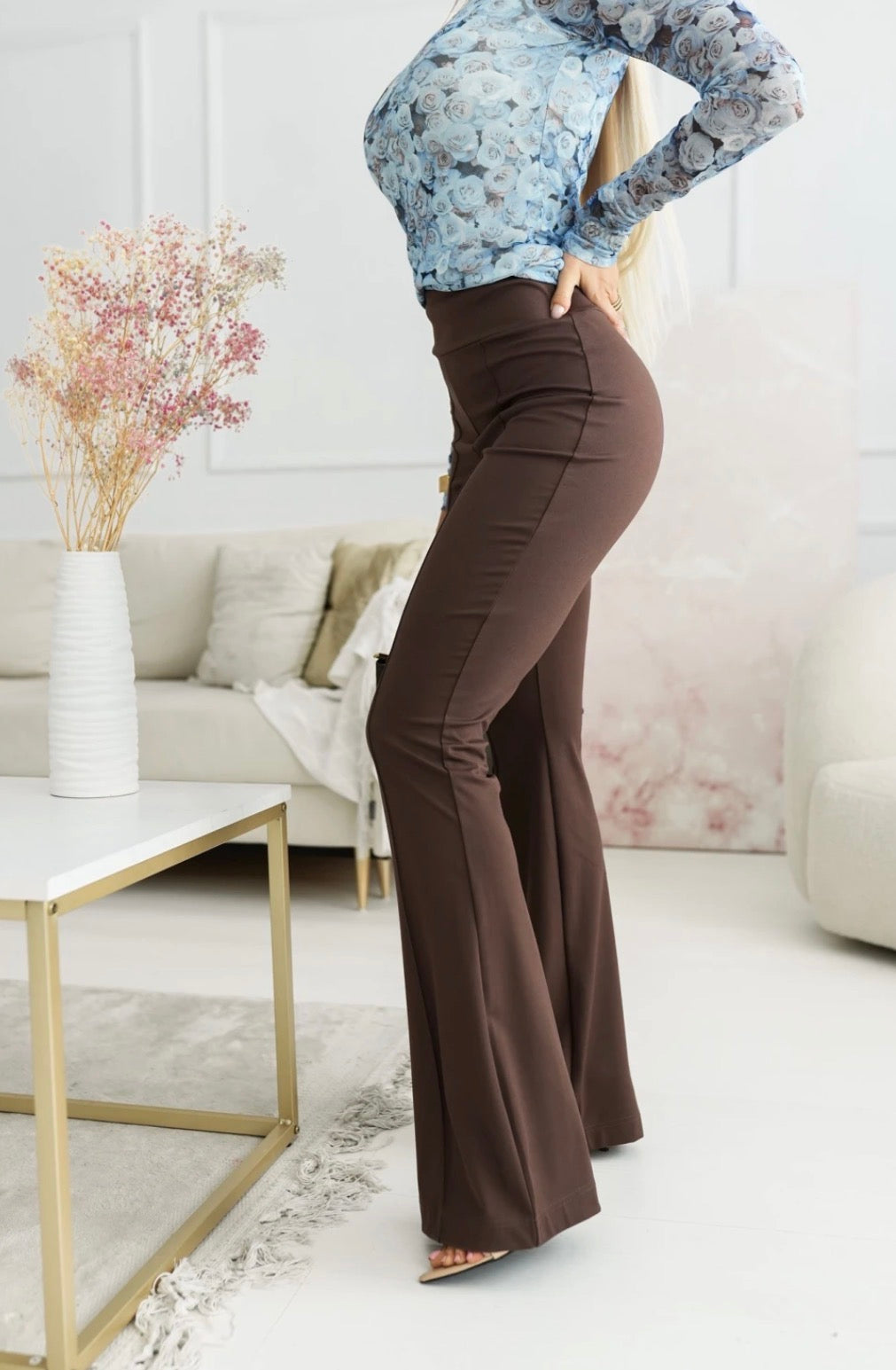 Elvaria Pants – Chocolate Brown