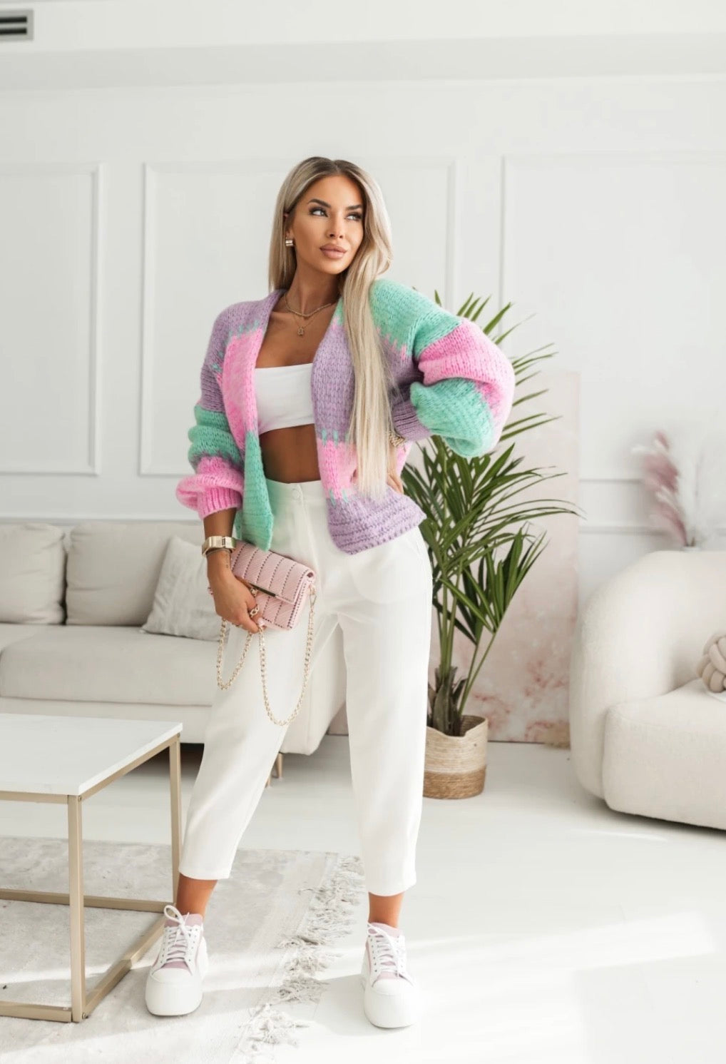 Kardigan Candy – Pastelowy Mix
