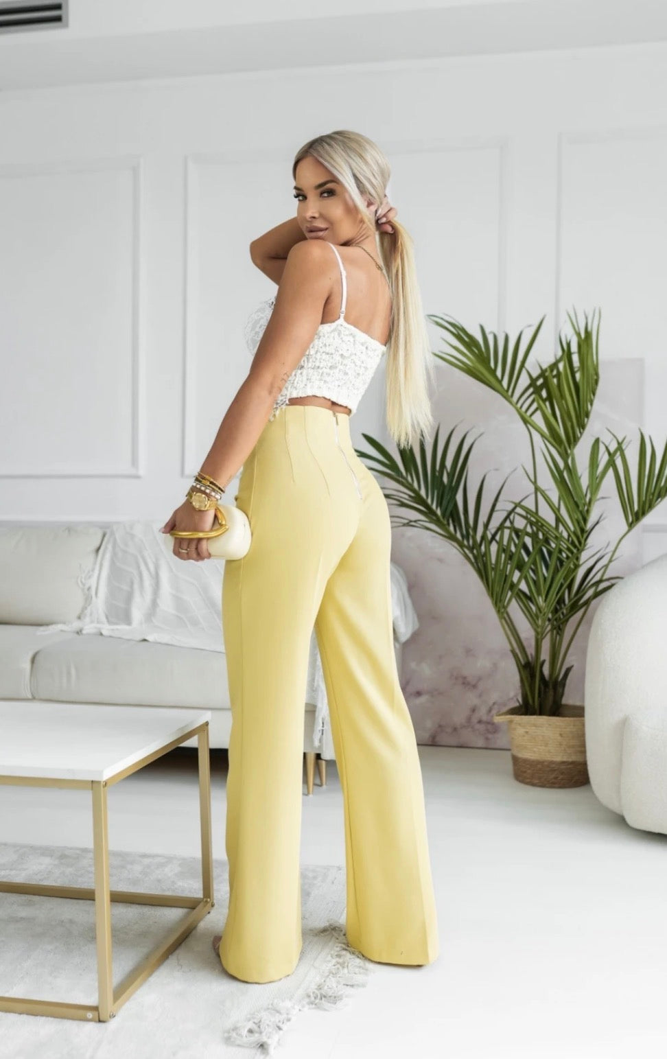 Seravina Pants – Bright Yellow