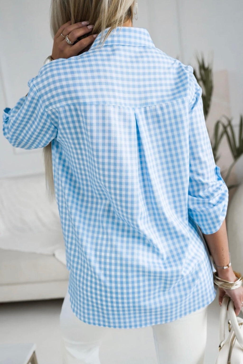 Vichy Shirt – Blue